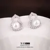 Novos Brincos de Pérola em Forma de Cabaça Vazada Estilo Chinês, Retrô, Elegantes, Luxo Leve, Brincos de Alta Qualidade, Brincos de Moda Simples e Versáteis