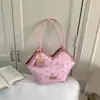 Bolso de mano tipo cubo de estilo dulce de moda transfronterizo para mujer, nuevo modelo de verano 2026, bolso de hombro con bloques de color, bolso de axila de moda
