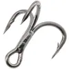 Weihe 6X Anzol Agudo Níquel Preto Isca Gancho com Anzol de Âncora com Farpa 2 # 4 # 6 # 8 # Anzóis de Pesca Atacado Transfronteiriço