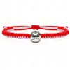 Pulseras de Béisbol, Baloncesto, Fútbol, Rugby de Gran Venta, Pulseras de Dos Colores con Nudo de Diamante Tejidas a Mano, Accesorios para Deportes de Pelota