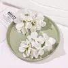 Flor de simulación 10 horquillas cabeza de flor de hortensia flor de simulación de boda flor de seda flor DIY ajuste de flor decoración pasarela camino guía de flores