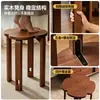 Bancos Apilables para Sala de Estar, Uso Doméstico, Estilo Mid-Century, Bancos de Comedor de Madera Maciza, Bancos de Madera, Venta Directa de Fábrica y Venta al por Mayor