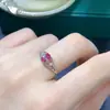 Explosões Alexander gema de cultivo anel abertura ajustável feminino pedra principal 4x 6mm direto da fábrica atacado