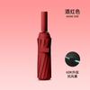 Paraguas Automático Reforzado de 60 Varillas Resistente a Tormentas para Hombre y Mujer Paraguas para Sol Protección Solar Sombrilla Anti-UV Paraguas Plegable