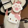Kt Flequillos Pegatinas de Gato Tela de Trapo para Niños Pinza para el Cabello de Bebé con Velcro Linda Pasador que No Maltrata el Cabello Pasador para Niña Pequeña