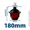 Aparelho de Secagem Laboratório-Tamanho Aspirador Placa Cerâmica Marrom Transparente Pote à Prova de Umidade Instrumento Químico Industrial Recipiente de Vidro para Secagem