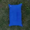 Almohada inflable para tienda de campaña exterior, cojín de aire para silla de camping, almohada para respaldo, inflable, cuidado para la columna lumbar, uso