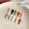 Acessórios para Nail Art Dopamina Cruz Colorido Tendência Estilo Punk Garota Popular Resina Strass Tamanhos Grande e Pequeno Decorações de Unha Usáveis