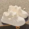 Zapatos Blancos para Niñas 2026 Nuevo Verano Malla Transpirable Populares Versátiles Campus Casual Zapatos Deportivos Suela Suave Zapatos de Tabla