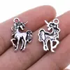 15X23Mm 1.6g Multicolor Joyería al por Mayor Joyería Hecho a Mano DIY Lindo Animal Caballo Colgante