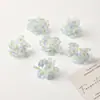 Cabezas de Flores de Hortensia Artificiales, Flores Falsas, Cinta Floral, Mini Hortensias para Accesorios de Cabello DIY, Flores para Pasador, Decoración de Hanfu, Fotografía de Viajes
