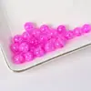 Cuentas Redondas Acrílicas Transparentes de 6-12 mm con Efecto Crackle Burst Cuentas Florales Hechas a Mano DIY Cuentas de Hielo Crack Burst Coloridas