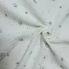 Tela de Keqiao de Doble Capa de Gasa Estampada para Baberos, Pijamas, Ropa de Bebé, Mantas Infantiles, Tela para Ropa de Casa
