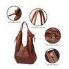 Bolso vintage de gran capacidad para mujer, estilo informal, de hombro, moderno y sencillo, para uso diario, 2025