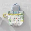 Bolsa para Auriculares Pequeña Fresca Floral Estilo Coreano Mini Diseño de Nicho Bolsa de Almacenamiento Anti-Caídas y Anti-Rozaduras Cubierta Protectora para Auriculares Bluetooth