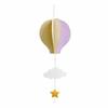Decoraciones de ambiente de cumpleaños de globo aerostático de papel, adornos colgantes para jardín de niños, aula escolar, pasillo, tienda, joyería