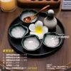 Salón de Belleza Cerámica Platos Mezcladores de Aceites Esenciales Tailandia Olla de Aceites Esenciales Botella de Fragancia Set de Bandejas para Club Plato para Productos de Belleza