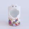 Novo produto Anti-Sling Bird Eating Bowl Médio Anti-Sprinkling Bird Eating Cup Thrushcross Lark Myna Bird Eating Pot Bordado Eye Bird Eating Bowl