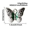 Colgante Ojo de Demonio Goteo Cruzado Mano de Fátima Calavera Mariposa Accesorios de Joyería Hechos a Mano DIY Colgante