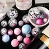 Decoraciones para fiesta de cumpleaños disco, bolas láser, bolas de colores con purpurina, bolas de espejo reflectantes para escenario, bolas de espejo de cristal para bodas