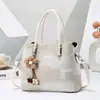 Bolso casual de gran capacidad para mujer 2026 nueva moda bandolera para ir al trabajo popular a cuadros bolso de mano relajado