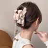Pinza de Garra de Peluche de Dibujos Animados Dulce para Mujer Pinza para el Cabello de la Parte Posterior de la Cabeza Estilo Coreano Exquisita Pinza de Tiburón Pinza para Moño Pinza de Pelo