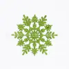 Xiaomi Amazon 10cm Decoração Plástico Limpeza Floco de Neve Decoração de Árvore de Natal Artigos de Natal Pingente