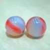 Ojo de Gato Acrílico Coloridas Redondas Perlas Sueltas Pulsera Collar DIY Accesorios de Joyería Hechos a Mano Materiales Perlas