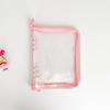 Álbum de fotos A5 com zíper, estilo coreano, para meninas, folhas soltas brilhantes, armazenamento de cartões pequenos, amor de estudante, feijões, distribuição direta