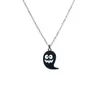 Colar Novo Transfronteiriço Joias de Halloween Fantasma Caveira Morcego Cabeça de Abóbora Pingente Corrente de Lã Colar Joias