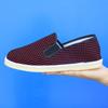 Sapatos de pano artesanais com sola de tendão de boi, sola de lasanha, sapatos femininos elásticos antigos de Pequim, sapatos casuais de pano com sola macia e estilo étnico