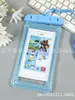 Bolsa Impermeable para Teléfono Móvil Pantalla Táctil Sellada Funda de Buceo Airbag Natación Deriva Llevada Especial Cartoon Transparente Cubierta Antipolvo