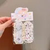 Fita Mágica para Mechas de Meninas, Ferramenta Xadrez Café com Leite para Fixar Cabelo Infantil, Ferramenta para Penteado e Organização de Cabelo, Acessório de Cabelo Presilha para Cabelo de Bebê