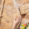 Wx094 Mapa Mundial Retro Papel Sydney 17g Regalo Caramelo Papel de Envoltura a Prueba de Humedad Papel de Seda Decorativo Náutico