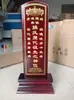Tableta Personalizada con Grabado para Adorar Ancestros, Tableta para Salón Ancestral y Templo, Tableta Doméstica de Madera Maciza para el Cielo, la Tierra, el Rey, los Padres y los Maestros
