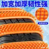 Cadena de nieve para neumáticos de automóvil, cadena de nieve de plástico para emergencias de invierno, engrosamiento y ensanchamiento, cadena de nieve de plástico para vehículos todoterreno de uso general.