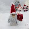 Decoración de Árbol de Navidad Transfronteriza Colgantes Adornos Muñeca de Ángel de Fieltro de Lana