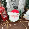 2025 Amazon Mais Vendido Esponja de Limpeza Estampada com Desenho Animado Algodão para Lavar Louça Limpeza de Cozinha Lavar Louça Panela Natal Esponja Pano