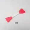 Cepillo de Silicona para Mascarilla Facial de Doble Cabezal Limpieza de Poros Aplicador de Mascarilla de Barro Herramienta de Belleza Portátil Un Paquete