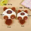 Nuevos Accesorios de Peluche de Dibujos Animados Lindos Muñeco Gato Tuanzi Cadena Colgante Llavero DIY Accesorios para Colgar en Mochilas Escolares Venta al por Mayor