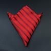 Camisa masculina terno toalha de bolso poliéster pequeno lenço quadrado spot atacado vermelho festivo poliéster seda