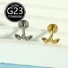 Joia para Piercing Corporal em Titânio F136 1.2mm Unha de Lábio Unha de Osso da Orelha Moda Novo Fabricante Ponto de Venda Direta Venda Individual
