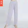Novas calças de yoga transfronteiriças para comércio exterior, calças esportivas de modal para prática, calças para dança quadrada, calças largas plus size