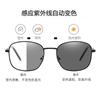 Nuevos Lentes para Mujer con Luz Anti-Azul Marco de Lentes Planos Ultraligeros para Mujer Xiaohongshu Metal Transfronterizo Cambiantes de Color