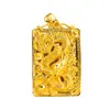 Nuevo Collar con Colgante Marca Dragón Dorado Arena Vietnamita Colgante de Dragón Hueco Dorado de Moda Colgante para Hombre Venta al por Mayor