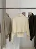 Conjunto de otoño de dos piezas para mujer KEKEZOON estilo coreano: cárdigan de punto con mangas de murciélago + top sin mangas de cuello halter 8760