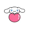 Clip de PP Desenho Animado Sanrio Cachorro de Orelha Grande Clip para Armazenamento de Arquivos Cachorro Yugui Clip de Cauda Longa para Provas Clip Fofo de Lado Único