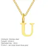 Collar con Colgante de Letra Emanco Acero de Titanio No se Desvanece Cadena para Clavícula Cadena de Hueso de Serpiente de Acero Inoxidable Nicho Europeo y Americano para Mujeres