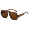 Nuevas Gafas de Sol Piloto Transfronterizas Estilo Europeo y Americano Simples y Versátiles Gafas de Sol de Moda de PC para Hombres y Mujeres