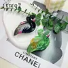 Novo Prendedor de Cabelo Flamingo de PVC Série Animal Desenho Animado Fofo Acessórios para Cabelo Parte de Trás da Cabeça Disco Clipe Tubarão Atacado Mulheres
